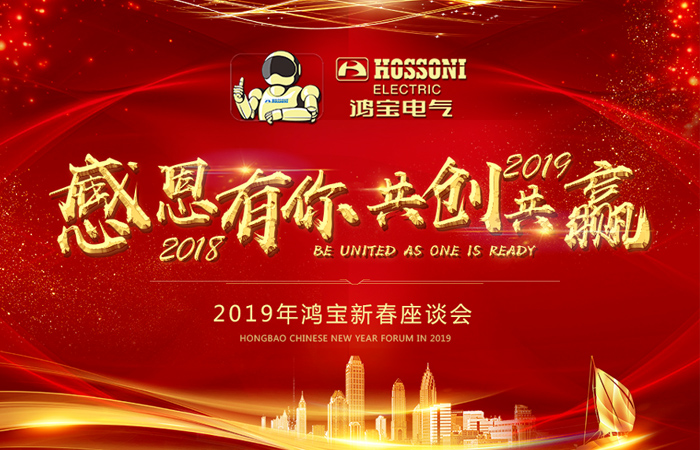 感恩有你，共創(chuàng)共贏 公司召開2019年鴻寶新春座談會